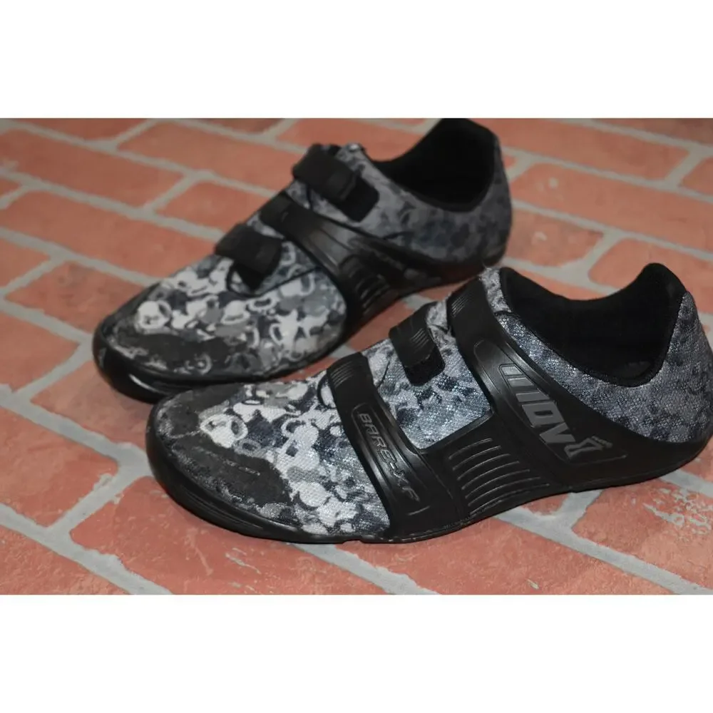 Inov Bare-XF Shoes Sneakers Mens Size US 10.5 UK‎ 9.5 EU 44 Gray Camo Ropetec